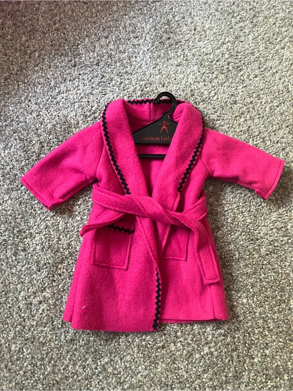 Pleasant Company American Girl of Today Pink Felt Robe 1996